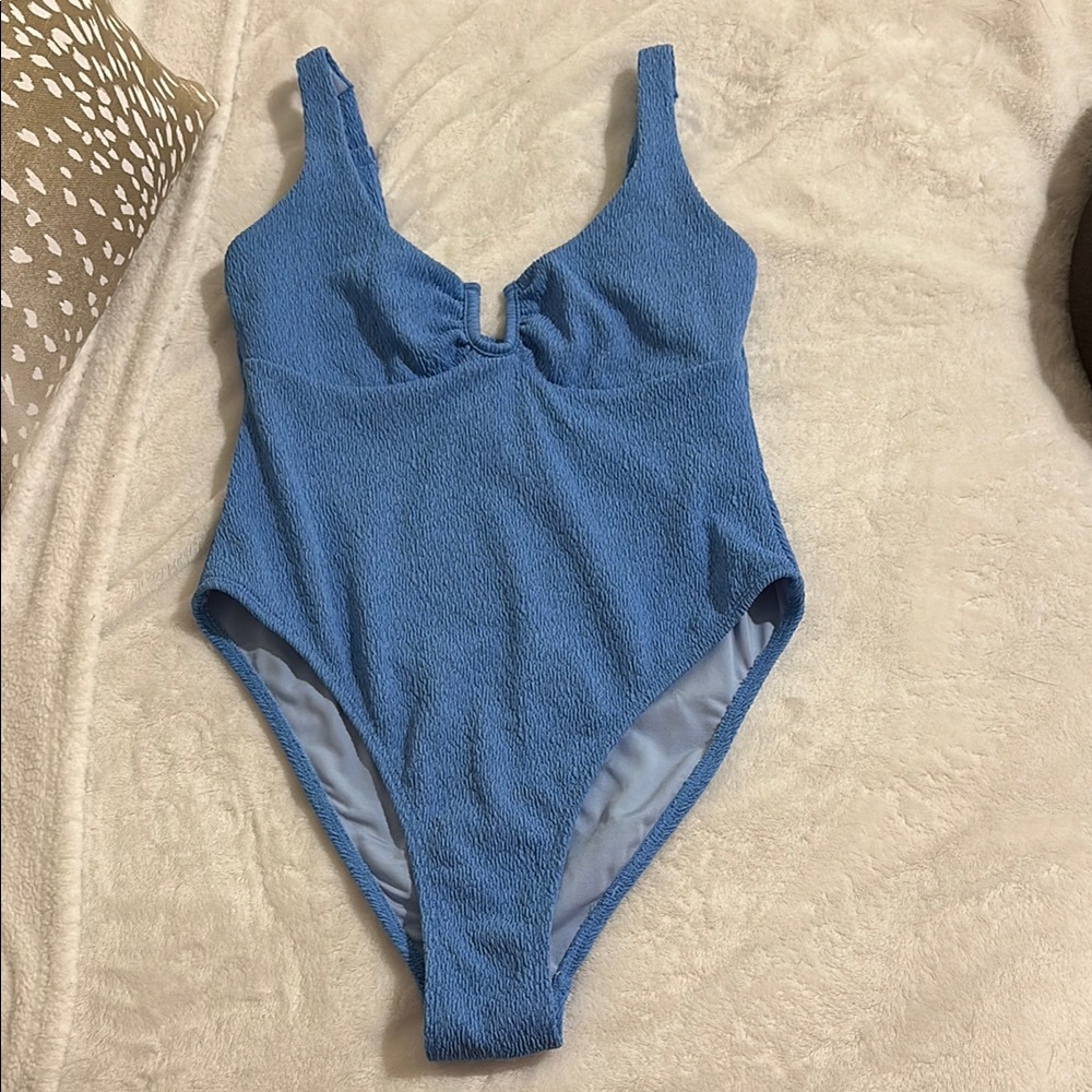 Scrunch Blue One Piece